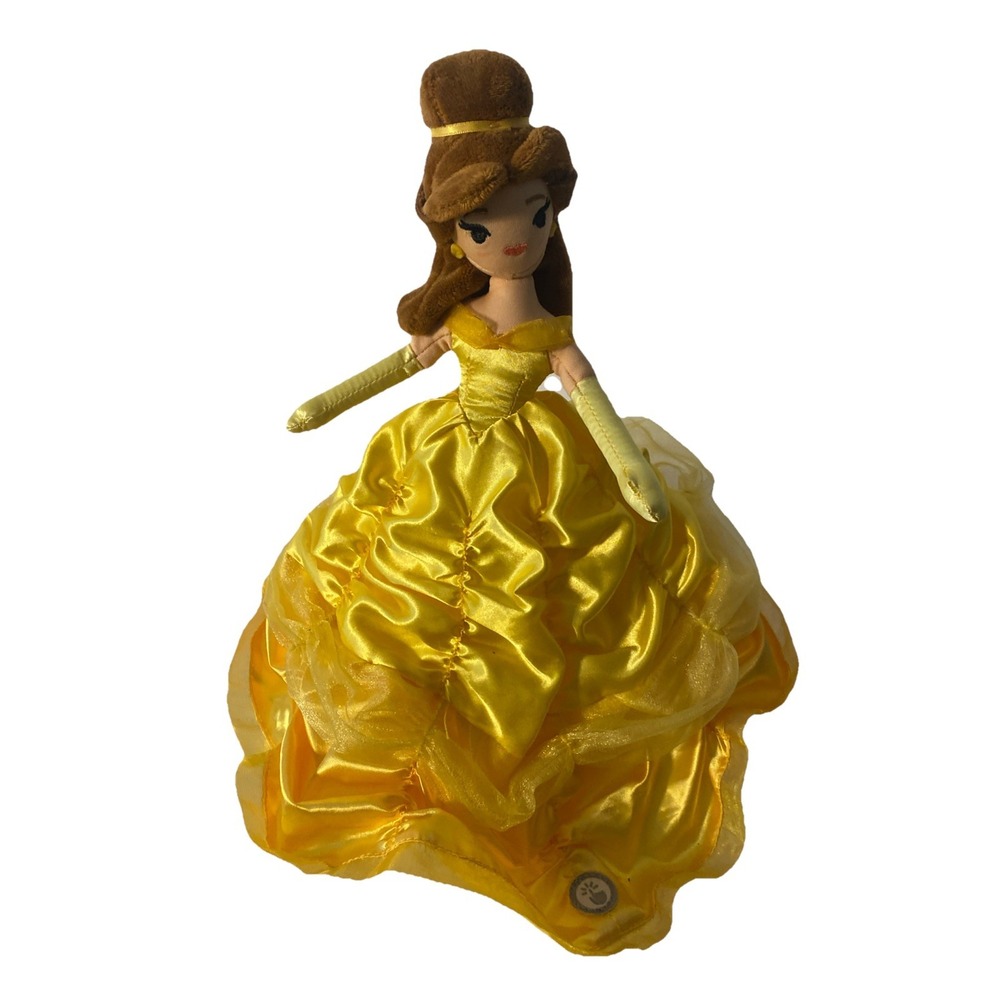 Disney Beauty and the Beast Belle Plush With Sound and Motion Twirls Excellent